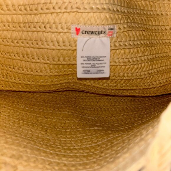 J. Crew straw watermelon fruit sequins embellished straw tote bag 14x10" - Picture 2 of 6